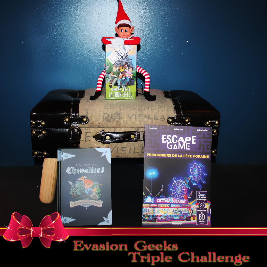 idées cadeaux Noël Escape Game