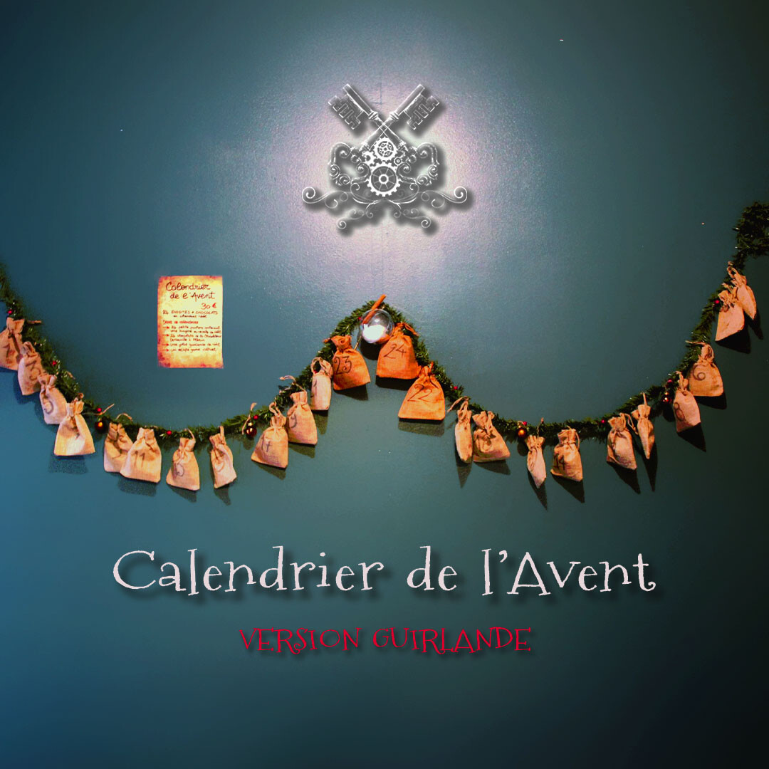 Calendrier De L'Avent à Remplir Soi-même - 24 Boîtes En Carton (7x7x7 Cm, 5x5x5 Cm, 4x4x4 Cm) + Corde De Suspension 4 M - Déco Noël